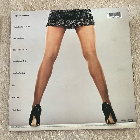 Framed Tina Turner Record, Private Dancer, Framed For Display, LP Vinyl Record - Picture 4 of 6